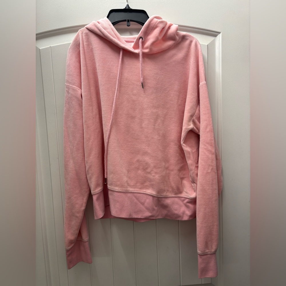 Zine Clothing Pink Pullover Hoodie